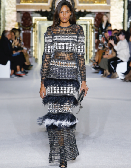 All Of Our Favorite Black Models Hit The Runway At Balmain’s Spring 2018 Show
